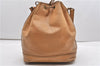 Authentic Louis Vuitton Epi Noe Shoulder Drawstring Bag Beige M44006 LV K4867