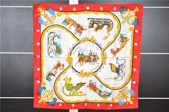 Authentic HERMES Carre 90 Scarf 