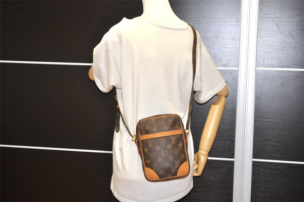 Authentic Louis Vuitton Monogram Danube Shoulder Cross Body Bag M45266 LV K4876