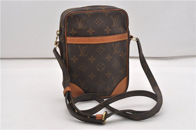 Authentic Louis Vuitton Monogram Danube Shoulder Cross Body Bag M45266 LV K4876