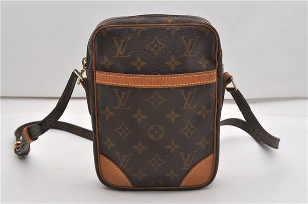 Authentic Louis Vuitton Monogram Danube Shoulder Cross Body Bag M45266 LV K4876