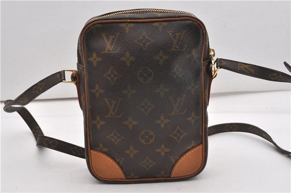 Authentic Louis Vuitton Monogram Danube Shoulder Cross Body Bag M45266 LV K4876