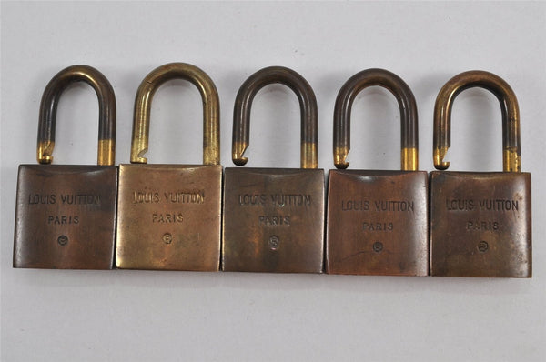 Authentic Louis Vuitton Padlock 10Set Old Model LV K4877