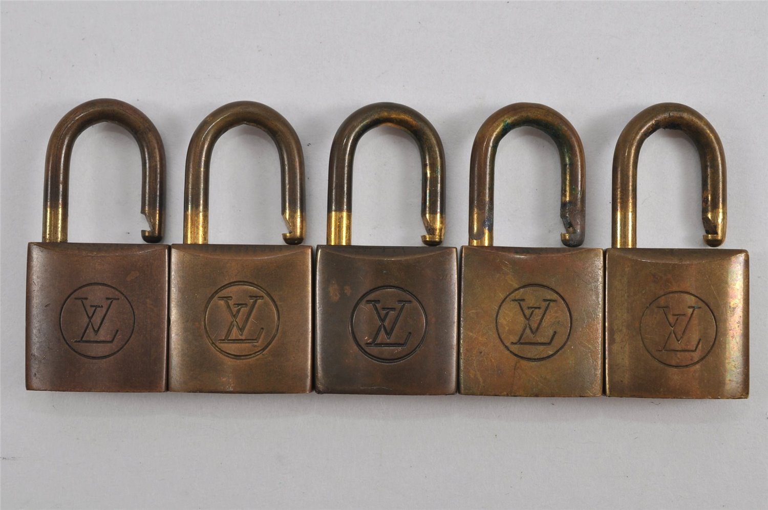 Authentic Louis Vuitton Padlock 10Set Old Model LV K4877