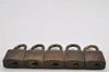 Authentic Louis Vuitton Padlock 10Set Old Model LV K4878