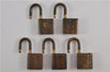 Authentic Louis Vuitton Padlock 10Set Old Model LV K4878