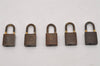 Authentic Louis Vuitton Padlock 10Set Old Model LV K4879