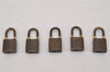 Authentic Louis Vuitton Padlock 10Set Old Model LV K4879