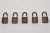 Authentic Louis Vuitton Padlock 10Set Old Model LV K4879