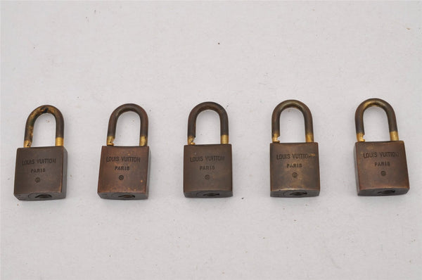 Authentic Louis Vuitton Padlock 10Set Old Model LV K4879