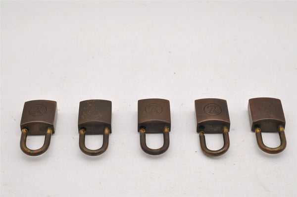 Authentic Louis Vuitton Padlock 10Set Old Model LV K4879