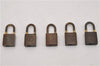 Authentic Louis Vuitton Padlock 10Set Old Model LV K4879