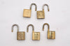 Authentic Louis Vuitton Padlock 10Set Old Model LV K4880