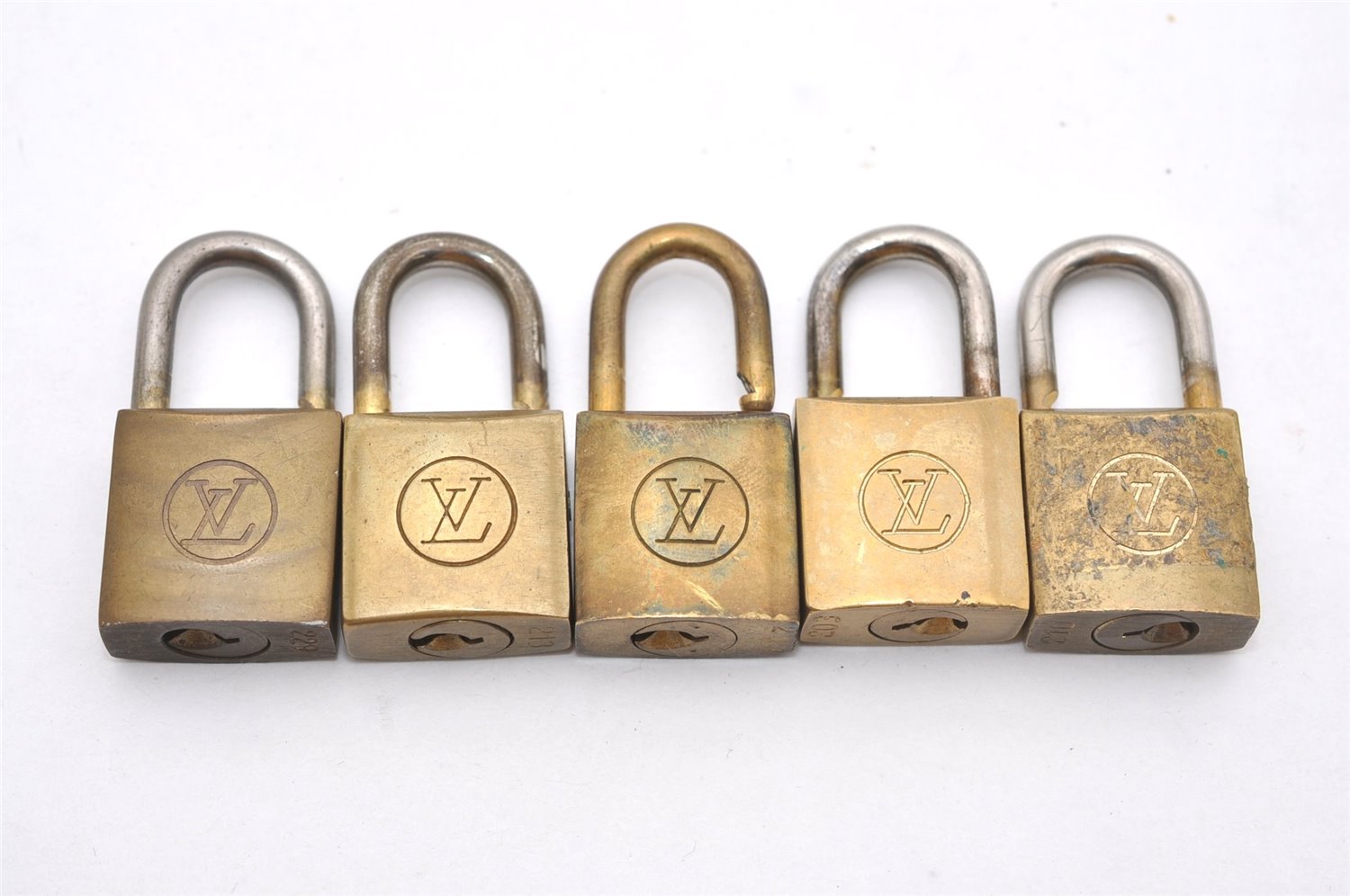 Authentic Louis Vuitton Padlock 10Set Old Model LV K4880