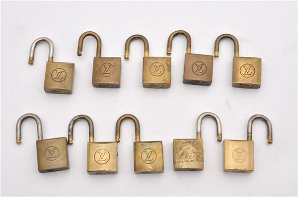 Authentic Louis Vuitton Padlock 10Set Old Model LV K4880