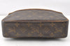 Authentic Louis Vuitton Monogram Compiegne 23 Clutch Hand Bag M51847 Junk K4885