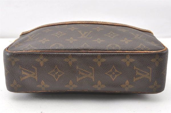 Authentic Louis Vuitton Monogram Compiegne 23 Clutch Hand Bag M51847 Junk K4885