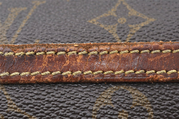 Authentic Louis Vuitton Monogram Compiegne 23 Clutch Hand Bag M51847 Junk K4885