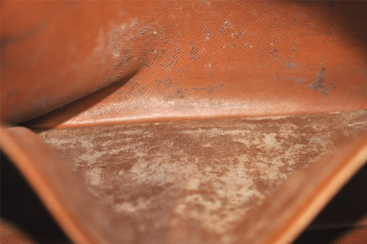 Authentic Louis Vuitton Monogram Compiegne 23 Clutch Hand Bag M51847 Junk K4885