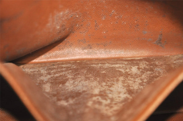 Authentic Louis Vuitton Monogram Compiegne 23 Clutch Hand Bag M51847 Junk K4885