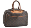 Authentic Louis Vuitton Monogram Deauville Hand Bag M47270 LV K4886