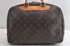 Authentic Louis Vuitton Monogram Deauville Hand Bag M47270 LV K4886
