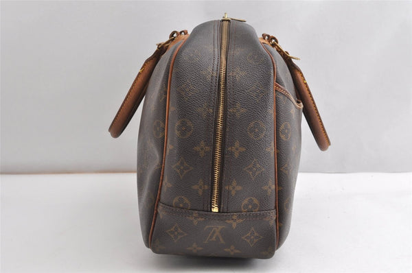 Authentic Louis Vuitton Monogram Deauville Hand Bag M47270 LV K4886