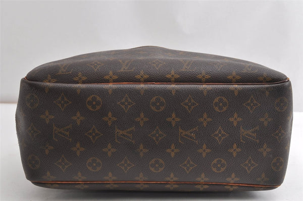 Authentic Louis Vuitton Monogram Deauville Hand Bag M47270 LV K4886