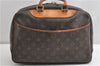 Authentic Louis Vuitton Monogram Deauville Hand Bag M47270 LV K4886