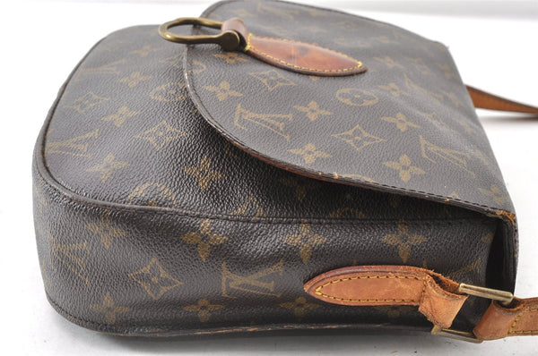 Authentic Louis Vuitton Monogram Saint Cloud GM M51242 Shoulder Cross Bag K4893
