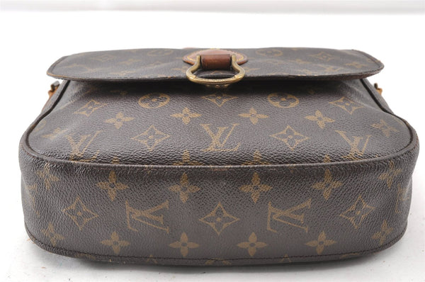 Authentic Louis Vuitton Monogram Saint Cloud GM M51242 Shoulder Cross Bag K4893
