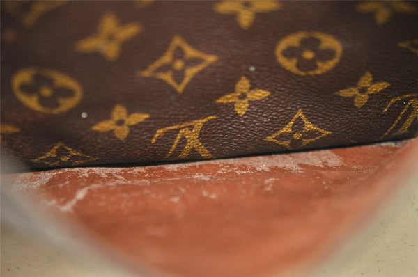 Authentic Louis Vuitton Monogram Saint Cloud GM M51242 Shoulder Cross Bag K4893