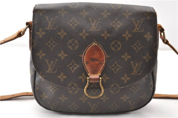 Authentic Louis Vuitton Monogram Saint Cloud GM M51242 Shoulder Cross Bag K4893