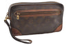 Authentic Louis Vuitton Monogram Marly Dragonne GM M51825 Clutch Hand Bag K4894