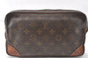 Authentic Louis Vuitton Monogram Marly Dragonne GM M51825 Clutch Hand Bag K4894