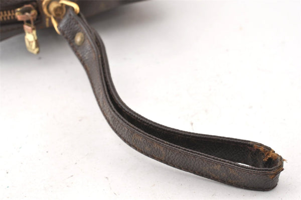 Authentic Louis Vuitton Monogram Marly Dragonne GM M51825 Clutch Hand Bag K4894