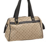 Auth Louis Vuitton Monogram Mini Josephine PM Hand Bag M92215 Khaki Beige K4896
