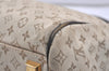 Auth Louis Vuitton Monogram Mini Josephine PM Hand Bag M92215 Khaki Beige K4896