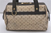 Auth Louis Vuitton Monogram Mini Josephine PM Hand Bag M92215 Khaki Beige K4896