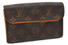 Authentic Louis Vuitton Monogram Pochette Florentine Waist Bag M51855 Junk K4899