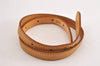 Authentic Louis Vuitton Leather Shoulder Strap For Bucket PM 27.6" Beige K4901