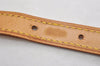 Authentic Louis Vuitton Leather Shoulder Strap For Bucket PM 27.6" Beige K4901