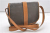 Authentic FENDI Zucchino Shoulder Cross Body Bag PVC Leather Brown Junk K4904
