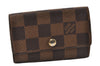 Authentic Louis Vuitton Damier Multicles 6 Key Case Holder N62630 LV K4908