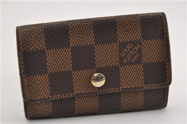 Authentic Louis Vuitton Damier Multicles 6 Key Case Holder N62630 LV K4908