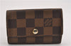 Authentic Louis Vuitton Damier Multicles 6 Key Case Holder N62630 LV K4908