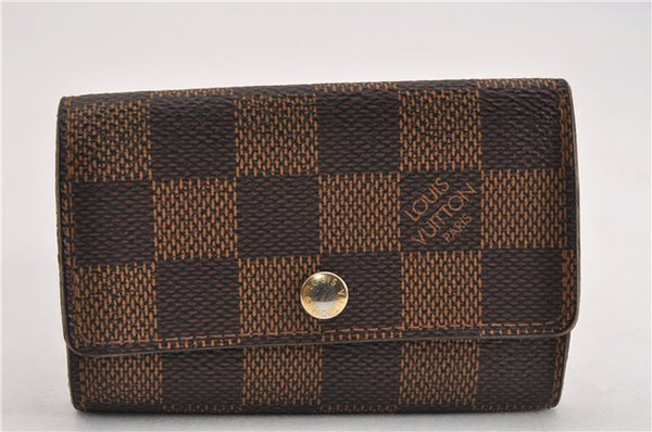Authentic Louis Vuitton Damier Multicles 6 Key Case Holder N62630 LV K4908