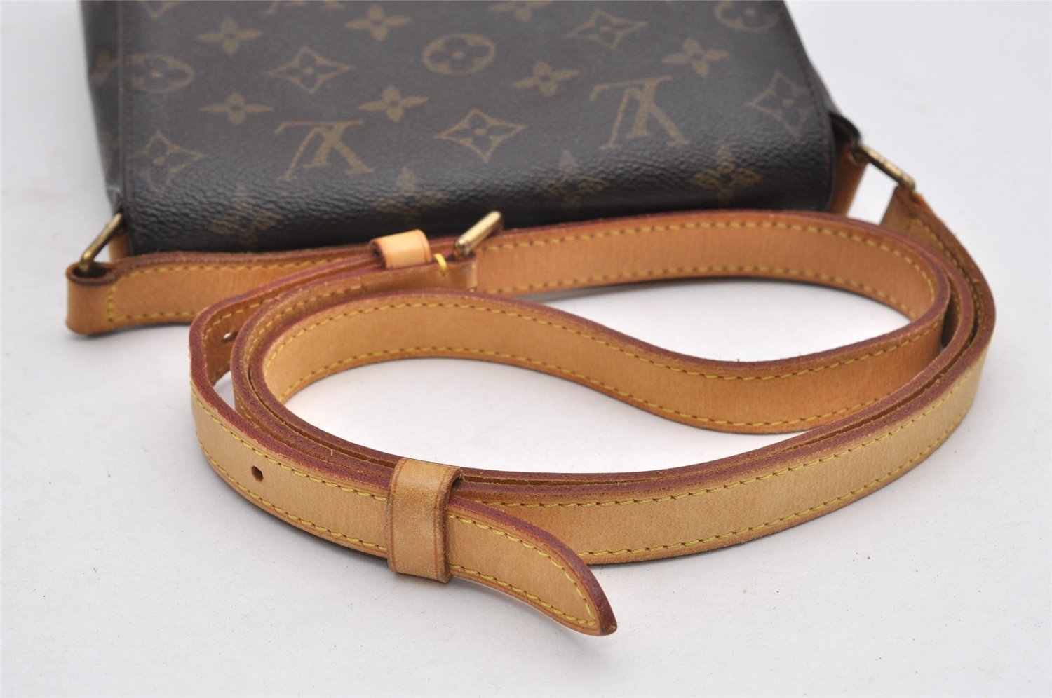 Auth Louis Vuitton Monogram Musette Salsa M51387 Long Shoulder Cross Bag K4911
