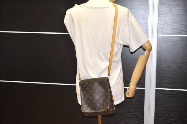 Auth Louis Vuitton Monogram Musette Salsa M51387 Long Shoulder Cross Bag K4911