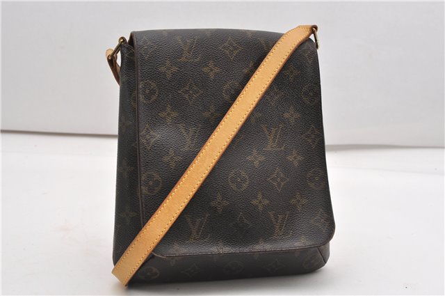 Auth Louis Vuitton Monogram Musette Salsa M51387 Long Shoulder Cross Bag K4911